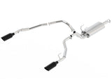 Borla 09-17 Ram 1500 5.7L V8 3in-2.5in Dual Out Pipe 5in Tip S-Type Exhaust Black Chrome Borla Catback  AXOPROS