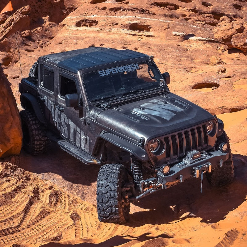 Superwinch 10000 LBS 12V DC 3/8in x 85ft Wire Rope SX 10000 Winch Superwinch Winches  AXOPROS