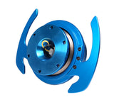 NRG Quick Release Kit Gen 4.0 - Blue Body / Blue Ring w/ Handles NRG Quick Release Adapters  AXOPROS
