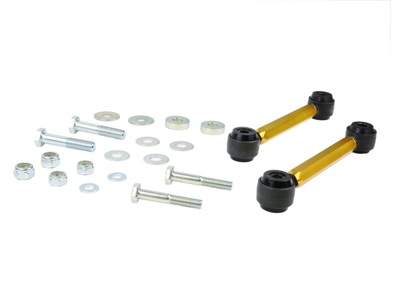 Whiteline 05-10 Ford Mustang Rear Sway Bar Links Whiteline Sway Bar Endlinks  AXOPROS