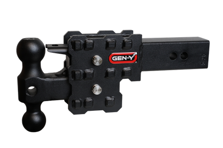 GEN-Y Hitch Gen-Y Phantom-X 2.5in Solid Shank 2.5in Drop 1.6K TW 16K w/GH-051/GH-090l/GH-032 (No Flat Towing) Hitch Receivers aftermarket performance part