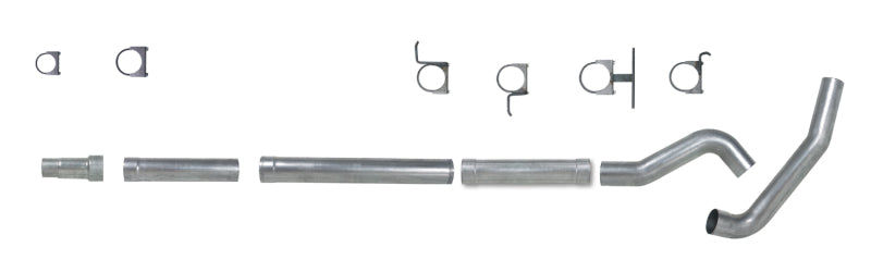 Diamond Eye KIT 5in CB MFLR RPLCMENT PIPE SGL AL: 94-97 FORD 7.3L F250/F350 PWRSTROKE Diamond Eye Performance Catback  AXOPROS