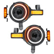 Oracle 2021+ Ford Bronco Oculus  Bi-LED Projector Headlights - Amber/White Switchback ORACLE Lighting Headlights  AXOPROS