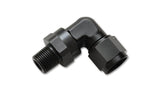 Vibrant -12AN to 1/2in NPT Female Swivel 90 Degree Adapter Fitting Vibrant Fittings  AXOPROS