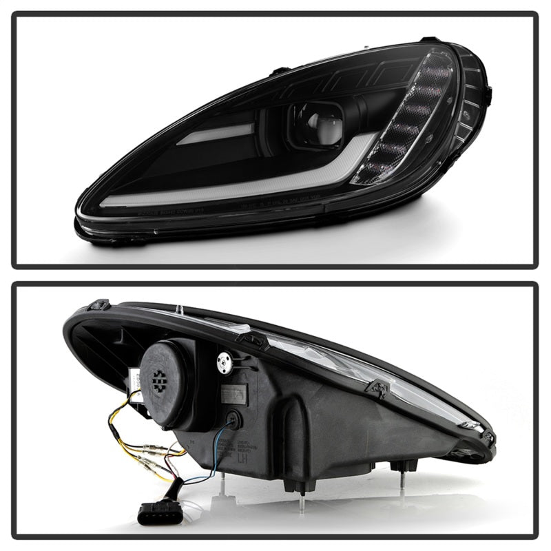 Spyder Apex Series 05-13 Chevrolet C6 Corvette Hi Powered LED Module Headlights SPYDER Headlights  AXOPROS