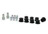 Whiteline Plus 10/89-8/94 Mazda 323 BG Astina / Familia Rear Inner & Outer Control Arm Bushing Kit Whiteline Bushing Kits  AXOPROS