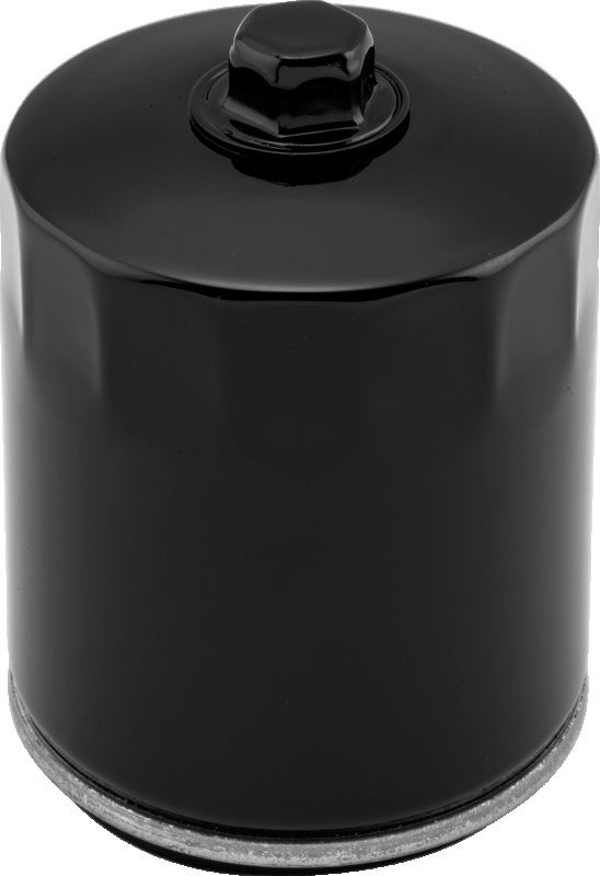Twin Power Twin Cam and M8 Black Oil Filter With Nut Replaces H-D 63798-99 with Backflow Valve TwinPower Oil Filters  AXOPROS