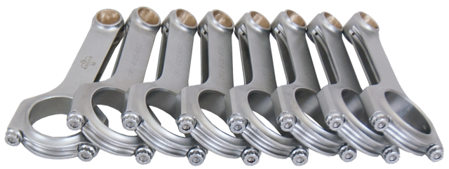 Eagle Chevrolet LS H Beam Stroker Connecting Rods 6.125in Length (Set of 8) Eagle Connecting Rods - 8Cyl  AXOPROS