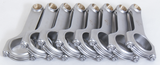 Eagle Mitsubishi 4G63 6-Bolt w/ 22mm Pin for Newer Pistons H-Beam Connecting Rods (Set of 4) Eagle Connecting Rods - 4Cyl  AXOPROS