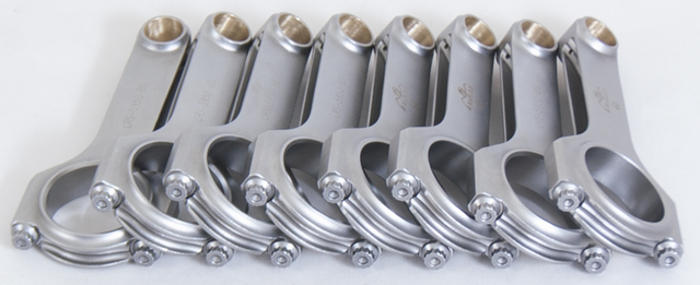 Eagle Mitsubishi 4G63 6-Bolt w/ 22mm Pin for Newer Pistons H-Beam Connecting Rods (Set of 4) Eagle Connecting Rods - 4Cyl  AXOPROS