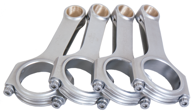 Eagle Subaru EJ18/EJ20 4340 H-Beam Connecting Rods (Set of 4) (Rods Longer Than Stock) Eagle Connecting Rods - 4Cyl  AXOPROS