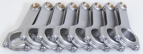 Eagle Toyota/Lexus UZFE V8 5.751 Inch H-Beam Connecting Rods w/ ARP 2000 Bolts (Set of 8) Eagle Connecting Rods - 8Cyl  AXOPROS