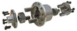 Eaton Detroit Truetrac Diff 30 Spline 1.30in Axle Shaft Dia 3.73 & Up Ratio GM Half Ton Truck Eaton Differentials  AXOPROS