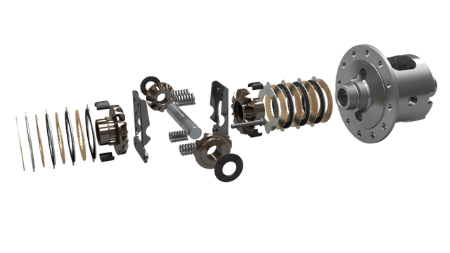 Eaton Posi Differential 30 Spline 1.32in Axle Shaft Diameter 2.73 & Up Ratio Fr/Rr 8.5in / Rr 8.6in Eaton Differentials  AXOPROS