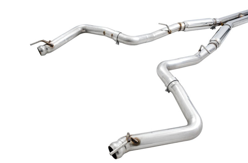 AWE Tuning 2015+ Dodge Challenger 6.4L/6.2L Supercharged Track Edition Exhaust - Use Stock Tips AWE Tuning Catback  AXOPROS