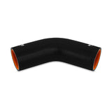Mishimoto 2.5 Inch Black 45 Degree Coupler Mishimoto Silicone Couplers & Hoses  AXOPROS