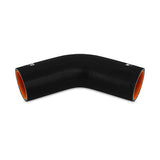 Mishimoto 3in. 45 Degree Silicone Coupler - Black Mishimoto Silicone Couplers & Hoses  AXOPROS