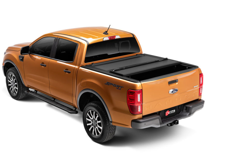 BAK 2024 Ford Ranger BAKFlip MX4 5ft Bed - Hard Folding BAK Tonneau Covers - Hard Fold  AXOPROS