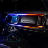 ORACLE Lighting Oracle 21-25 Ford Bronco ColorSHIFT LED Interior Dash Board Kit Headlights aftermarket performance part