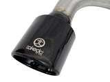 aFe Takeda 11-16 Scion TC 2.5L 2 1/4-2 1/2in Stainless Steel Axle-Back Exhaust w/Black Tip aFe Axle Back  AXOPROS