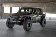 DV8 Offroad 07-23 Jeep Wrangler/Gladiator JT/JK/JL FS-25 Stubby Front Bumper w/Plated Bull Bar DV8 Offroad Bumpers - Steel  AXOPROS