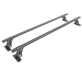 Go Rhino 15-22 Ford F-150 / 07-21 Toy. Tundra XRS Cross Bars Kit - Tex Blk (Attch Tonneau Cvr T-Trk) Go Rhino Truck Bed Rack  AXOPROS