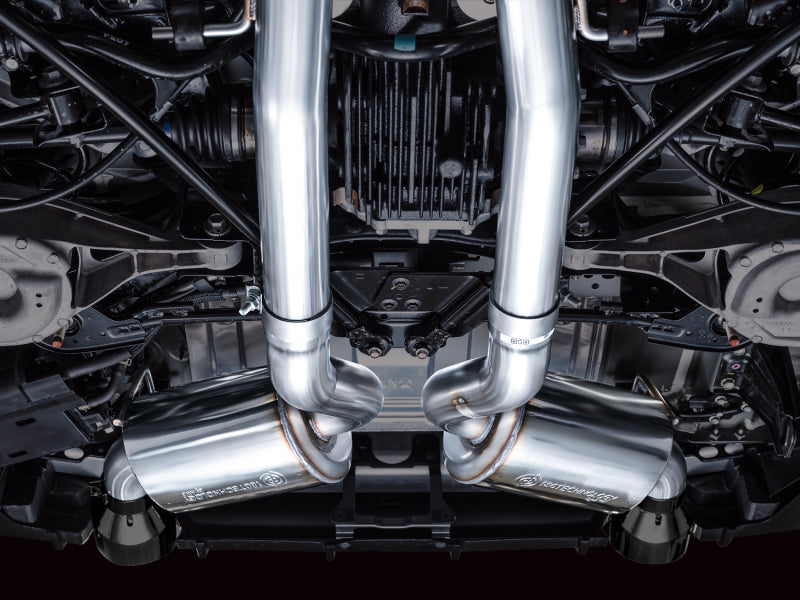 AWE 2023 Nissan Z RZ34 RWD Touring Edition Catback Exhaust System w/ Diamond Black Tips AWE Tuning Catback  AXOPROS
