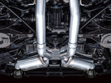 AWE 2023 Nissan Z RZ34 RWD Touring Edition Catback Exhaust System w/ Diamond Black Tips AWE Tuning Catback  AXOPROS