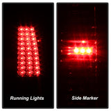 Xtune Chevy Silverado 1500/2500/3500 99-02 LED Tail Lights Red Clear ALT-ON-CS99-LED-RC SPYDER Tail Lights  AXOPROS