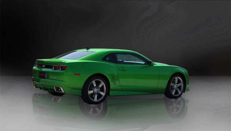 Corsa 2010-2013 Chevrolet Camaro Convertible SS 6.2L V8 Manual Polished Sport Cat-Back + XO Exhaust CORSA Performance Catback  AXOPROS