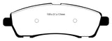 EBC 00-02 Ford Excursion 5.4 2WD Yellowstuff Rear Brake Pads EBC Brake Pads - Performance  AXOPROS