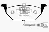 EBC 00-05 Volkswagen Beetle 2.0 Yellowstuff Front Brake Pads EBC Brake Pads - Performance  AXOPROS