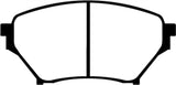 EBC 01-03 Mazda Miata MX5 1.8 (Sports Suspension) Greenstuff Front Brake Pads EBC Brake Pads - Performance  AXOPROS