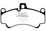 EBC 01-03 Porsche 911 (996) (Cast Iron Rotor only) 3.6 Twin Turbo GT2 Yellowstuff Front Brake Pads EBC Brake Pads - Performance  AXOPROS