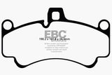 EBC 01-03 Porsche 911 (996) (Cast Iron Rotor only) 3.6 Twin Turbo GT2 Yellowstuff Front Brake Pads EBC Brake Pads - Performance  AXOPROS