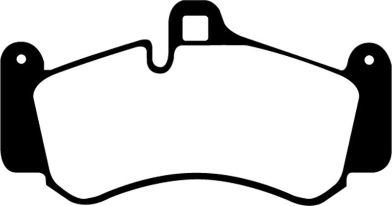 EBC 01-03 Porsche 911 (996) (Cast Iron Rotor only) 3.6 Twin Turbo GT2 Yellowstuff Front Brake Pads EBC Brake Pads - Performance  AXOPROS