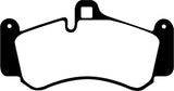 EBC 01-03 Porsche 911 (996) (Cast Iron Rotor only) 3.6 Twin Turbo GT2 Yellowstuff Front Brake Pads EBC Brake Pads - Performance  AXOPROS