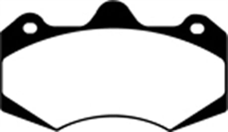 EBC 01-04 Aston Martin Vanquish 5.9 (AP Caliper) Yellowstuff Front Brake Pads EBC Brake Pads - Performance  AXOPROS