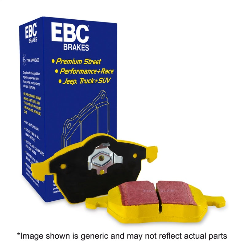 EBC 01-05 Cadillac Deville 4.6 HD Yellowstuff Rear Brake Pads EBC Brake Pads - Performance  AXOPROS