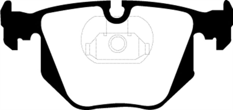 EBC 01-07 BMW M3 3.2 (E46) Ultimax2 Rear Brake Pads EBC Brake Pads - OE  AXOPROS