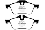 EBC 02-03 Mini Hardtop 1.6 Greenstuff Front Brake Pads EBC Brake Pads - Performance  AXOPROS