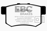 EBC 02-04 Honda CR-V 2.4 Greenstuff Rear Brake Pads EBC Brake Pads - Performance  AXOPROS