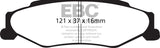 EBC 03-04 Cadillac XLR 4.6 Bluestuff Rear Brake Pads EBC Brake Pads - Racing  AXOPROS