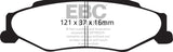 EBC 03-04 Cadillac XLR 4.6 Bluestuff Rear Brake Pads EBC Brake Pads - Racing  AXOPROS
