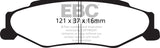EBC 03-04 Cadillac XLR 4.6 Bluestuff Rear Brake Pads EBC Brake Pads - Racing  AXOPROS