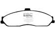 EBC 03-04 Cadillac XLR 4.6 Redstuff Front Brake Pads EBC Brake Pads - Performance  AXOPROS