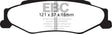 EBC 03-04 Cadillac XLR 4.6 Yellowstuff Rear Brake Pads EBC Brake Pads - Performance  AXOPROS