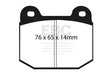EBC 03-04 Infiniti G35 3.5 (Manual) (Brembo) Bluestuff Rear Brake Pads EBC Brake Pads - Racing  AXOPROS