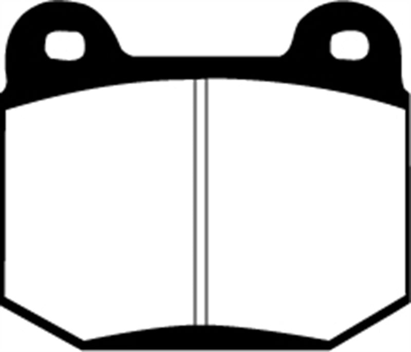 EBC 03-04 Infiniti G35 3.5 (Manual) (Brembo) Ultimax2 Rear Brake Pads EBC Brake Pads - OE  AXOPROS