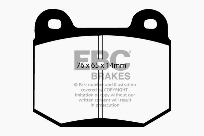 EBC 03-04 Infiniti G35 3.5 (Manual) (Brembo) Ultimax2 Rear Brake Pads EBC Brake Pads - OE  AXOPROS